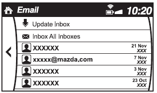 Example of use (verify unread E-mail)