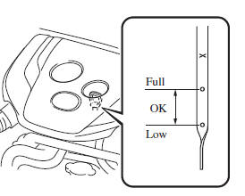 Inspecting Engine Oil Level