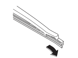 Replacing Rear Window Wiper Blade (Hatchback)