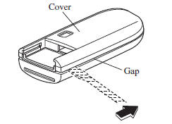 Replacing the key battery